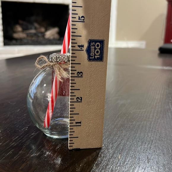 Festive Bauble Glass Drink ware SET OF 2 - Picture 5 of 10